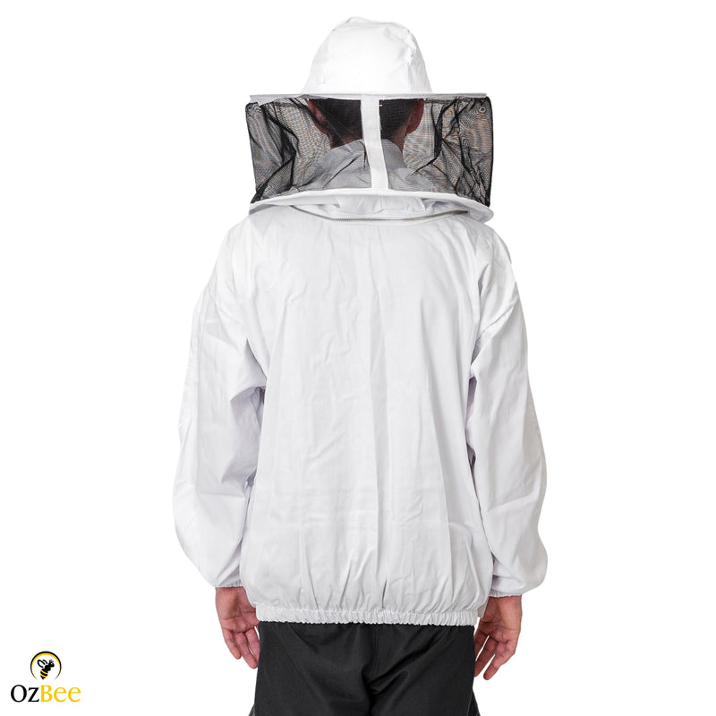 Beekeeping Bee Jacket Standard Cotton Jacket With Round Head Veil Protective Gear