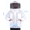 Beekeeping Bee Jacket 3 Layer Mesh Round Head Jacket & Trouser Protective Equipment