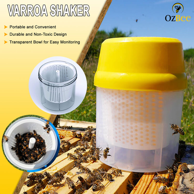 Varroa mite Test Kit, Sugar Shake & Alcohol Wash Beekeeping