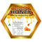 Hexagonal Honey Jar Labels