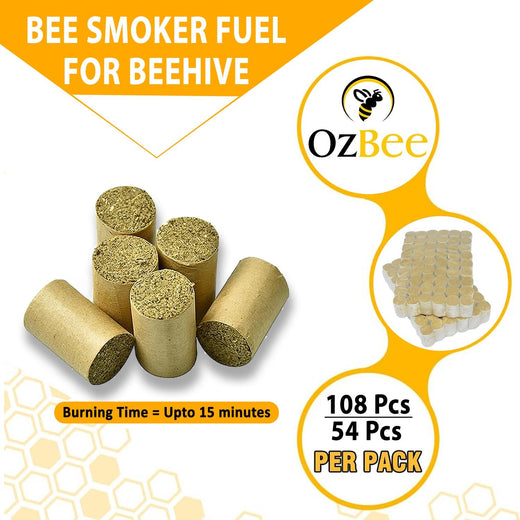 Beekeeping Smoker Fuel – 54 Piece Fuel Pack for Hive Inspections - Ozee beekeeping Supplies