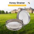 Honey Harvesting Filter – Double Layer Stainless Steel Honey Sieve - Ozee beekeeping Supplies