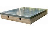 Hive Lid 10 Frame Wooden with Ventilated Wholes