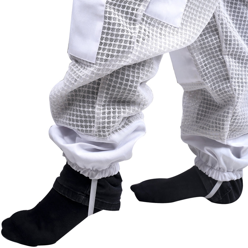 OZBEE Beekeeping Suit 3 Layer Mesh Ultra Cool Ventilated Round Head Beekeeping Protective Gear