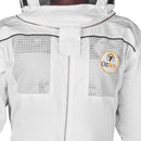 Beekeeping Bee Cotton Semi Ventilated Jacket With Hood Style Veil Protective Gear