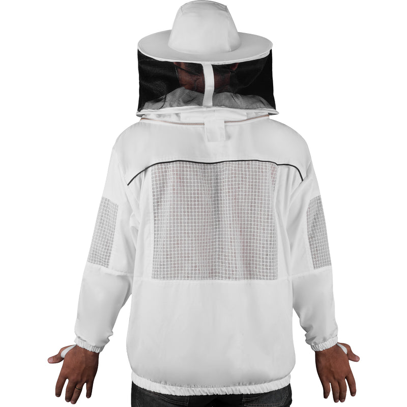 Beekeeping Bee Cotton Semi Ventilated Round head Jacket  Protective Gear