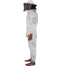 OZBEE Beekeeping Suit Poly Cotton Semi Ventilated Round Head Suit