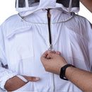 Beekeeping Bee Jacket Standard Cotton Jacket With Round Head Veil Protective Gear