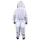 OZBEE Beekeeping Suit 3 Layer Mesh Ultra Cool Ventilated Hoodie Veil Beekeeping Protective Gear