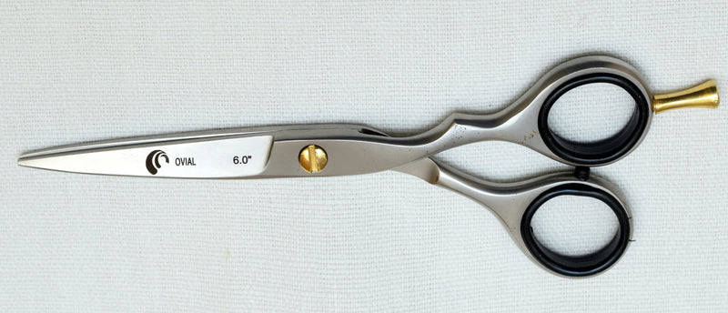 Ovial Smart -Professional Barber Stainless Steel  Scissor 6"