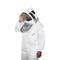Beekeeping Starter Kit For Beekeepers With OZ Bee 2 Layer Mesh Ventilated Hoodie Viel Suit Protective Gear