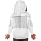 Beekeeping Bee Cotton Semi Ventilated Jacket With Hood Style Veil Protective Gear