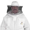 Beekeeping Bee Jacket 2 Layer Mesh Round Head Ultra Light Jacket Protective Equipment