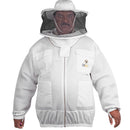 Beekeeping Bee Jacket 2 Layer Mesh Round Head Ultra Light Jacket Protective Equipment