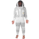 Beekeeping Starter Kit For Beekeepers With OZ Bee Premium 3 Layer Mesh Ventilated Hoodie Style Suit Protective Gear