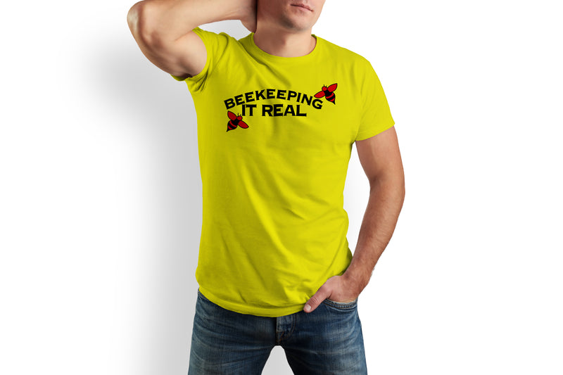 Men's T-Shirt Short Sleeve For Beekeepers