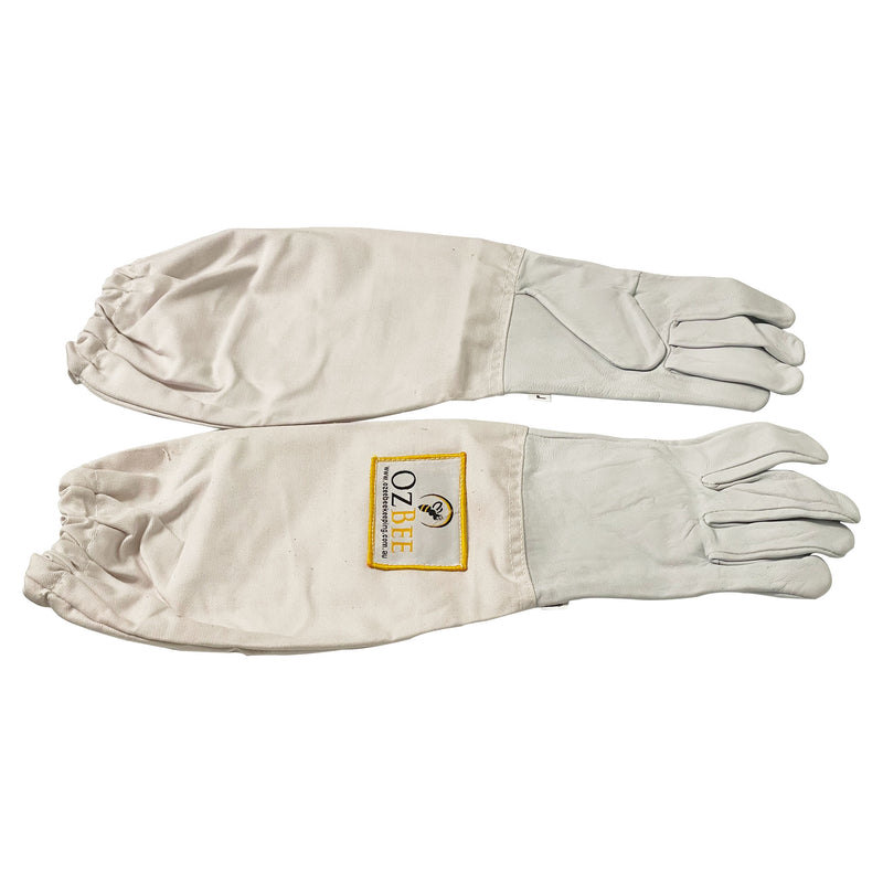 Kids Beekeeping Bee Goat Skin Protective Gloves