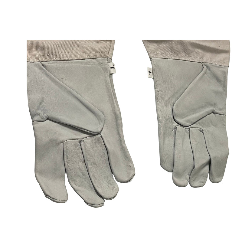 Kids Beekeeping Bee Goat Skin Protective Gloves