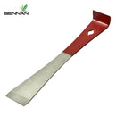 Beekeeping Stainless Stee Hive Tools Curved Tail Bee Hive Hook Scraper Red Multi functional Beekeeping Tool