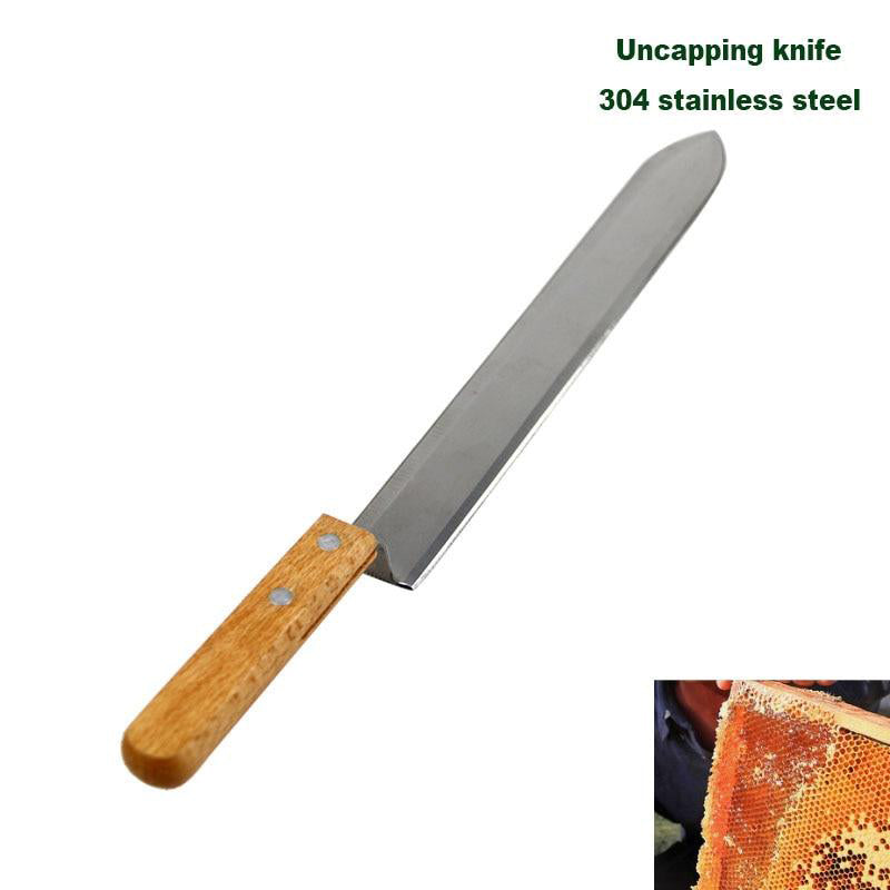 Stainless Steel Z-shaped Uncapping Knife for Honey Extraction & Cutting, Double-sided Sharp Beekeeping Tools