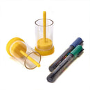 Queen Bee Marking Kit Queen Marking Cage Beekeeping Equipment with 2 Queen Marker Pen for Beekeeper's