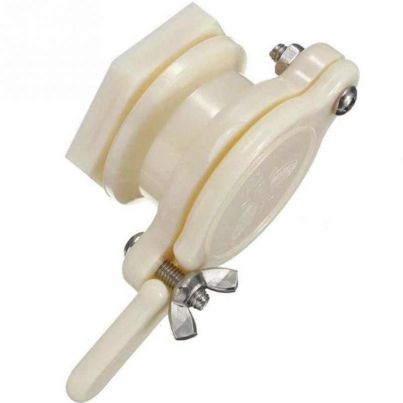 Honey Gate Valve with Wing Nut, Heavy Duty Nylon Bee Hive Honey Gate