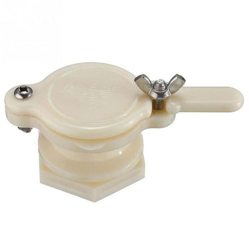 Honey Gate Valve with Wing Nut, Heavy Duty Nylon Bee Hive Honey Gate