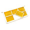 Plastic HoneyComb Frame with 6 Clear Transparent HoneyComb Boxes