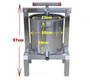 Bee Honey Presser Manual Wine Press Wax Press Machine With Tank Beekeeping Equipment